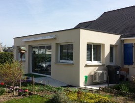 Extension toiture terrasse