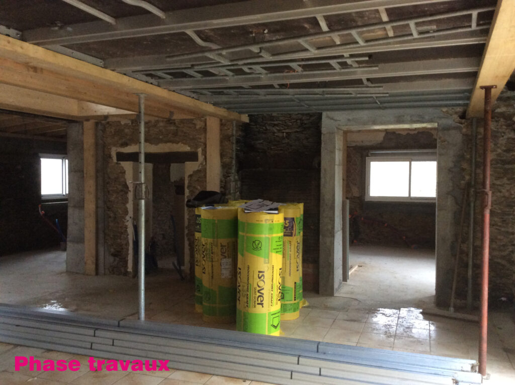 Phase travaux