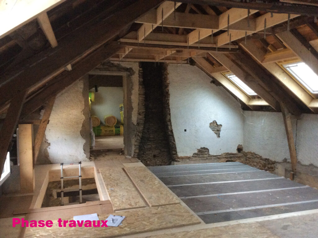 Phase travaux