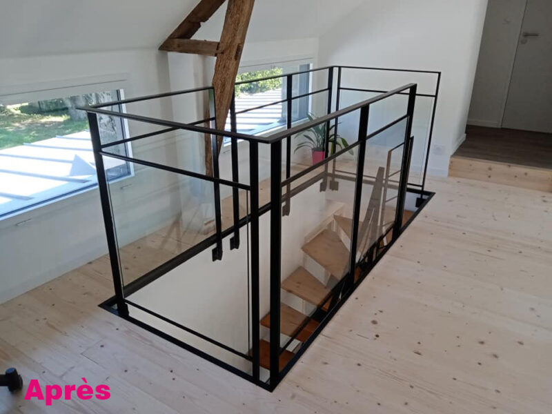 Après travaux